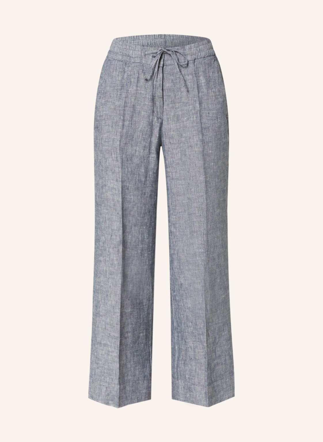 Image of Opus 7/8-Leinenhose Madeka blau