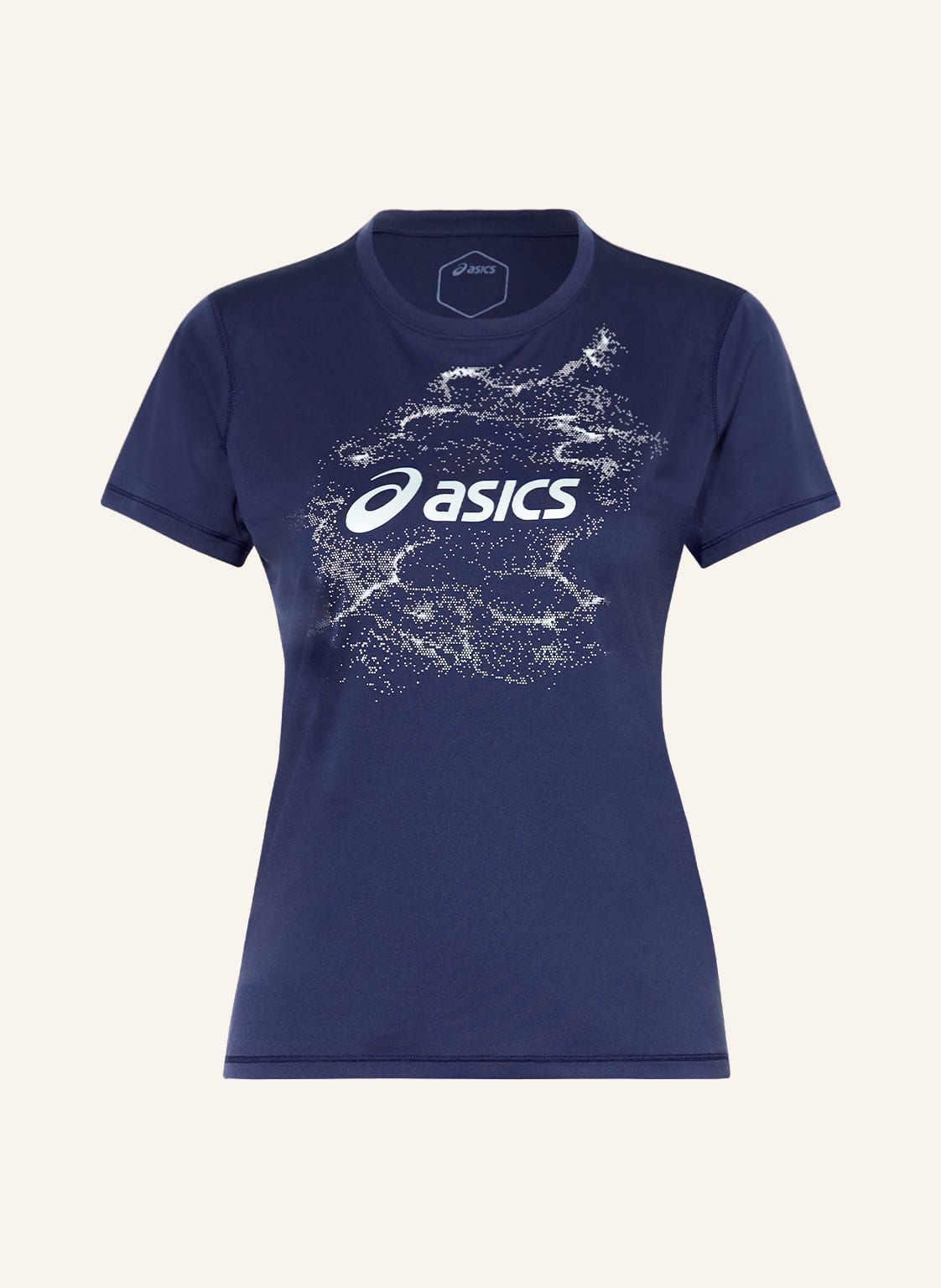 Image of Asics Laufshirt Nagino™ Graphic Run blau