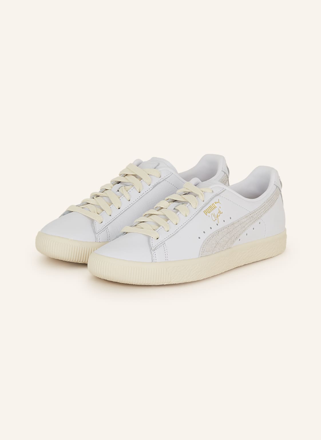 Image of Puma Sneaker Clyde Base weiss