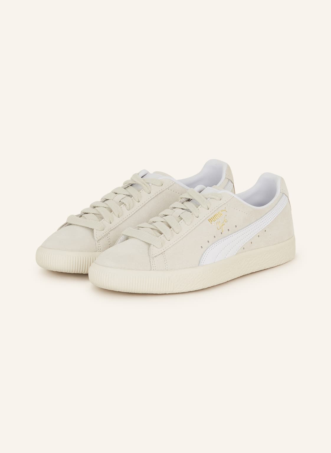Image of Puma Sneaker Clyde Prm weiss