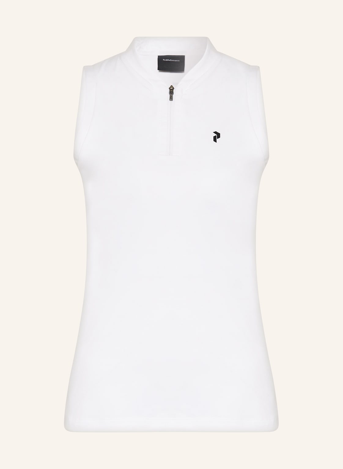 Image of Peak Performance Tanktop Turf Zip weiss
