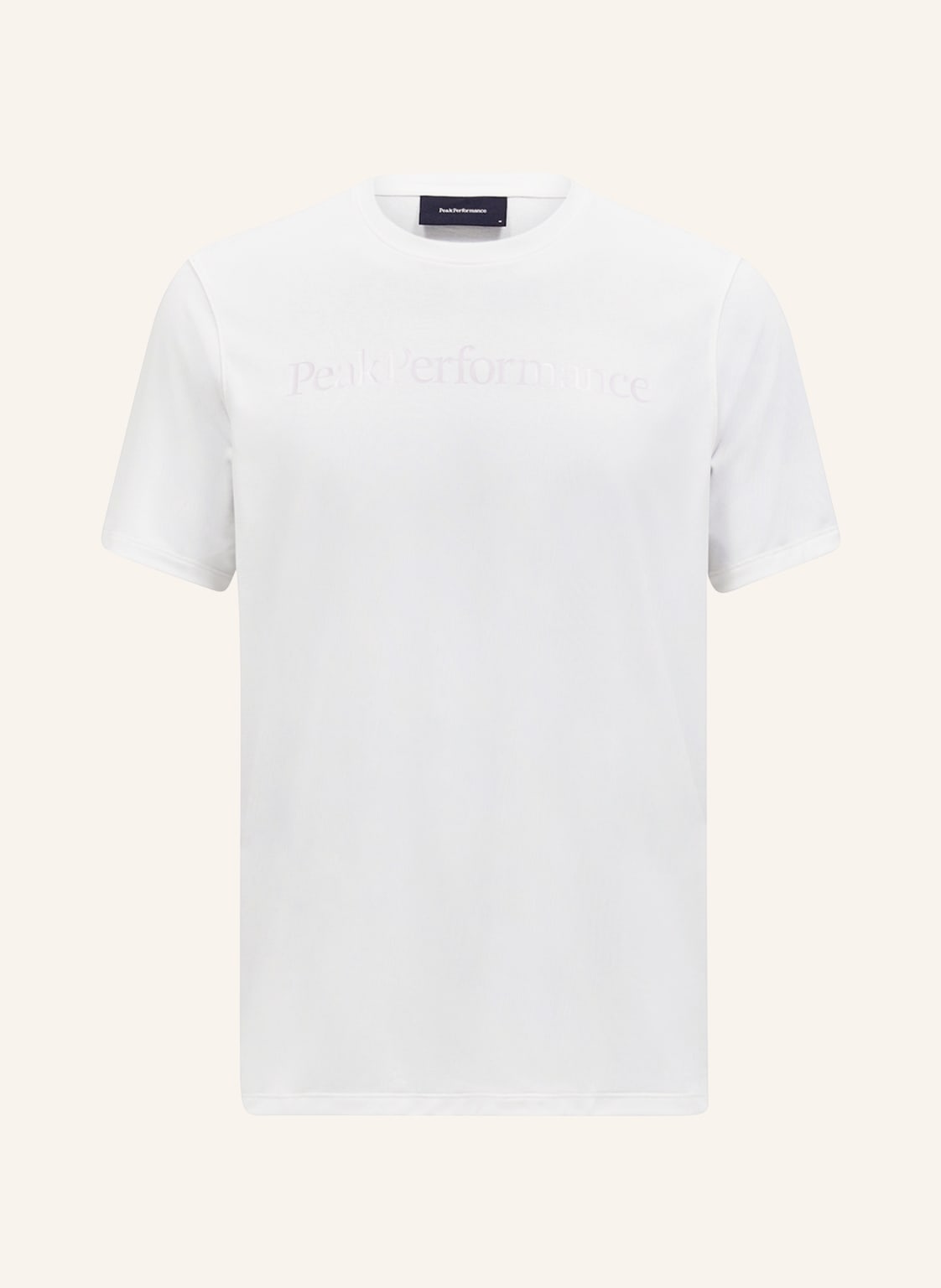 Image of Peak Performance T-Shirt Alum Mit Mesh weiss