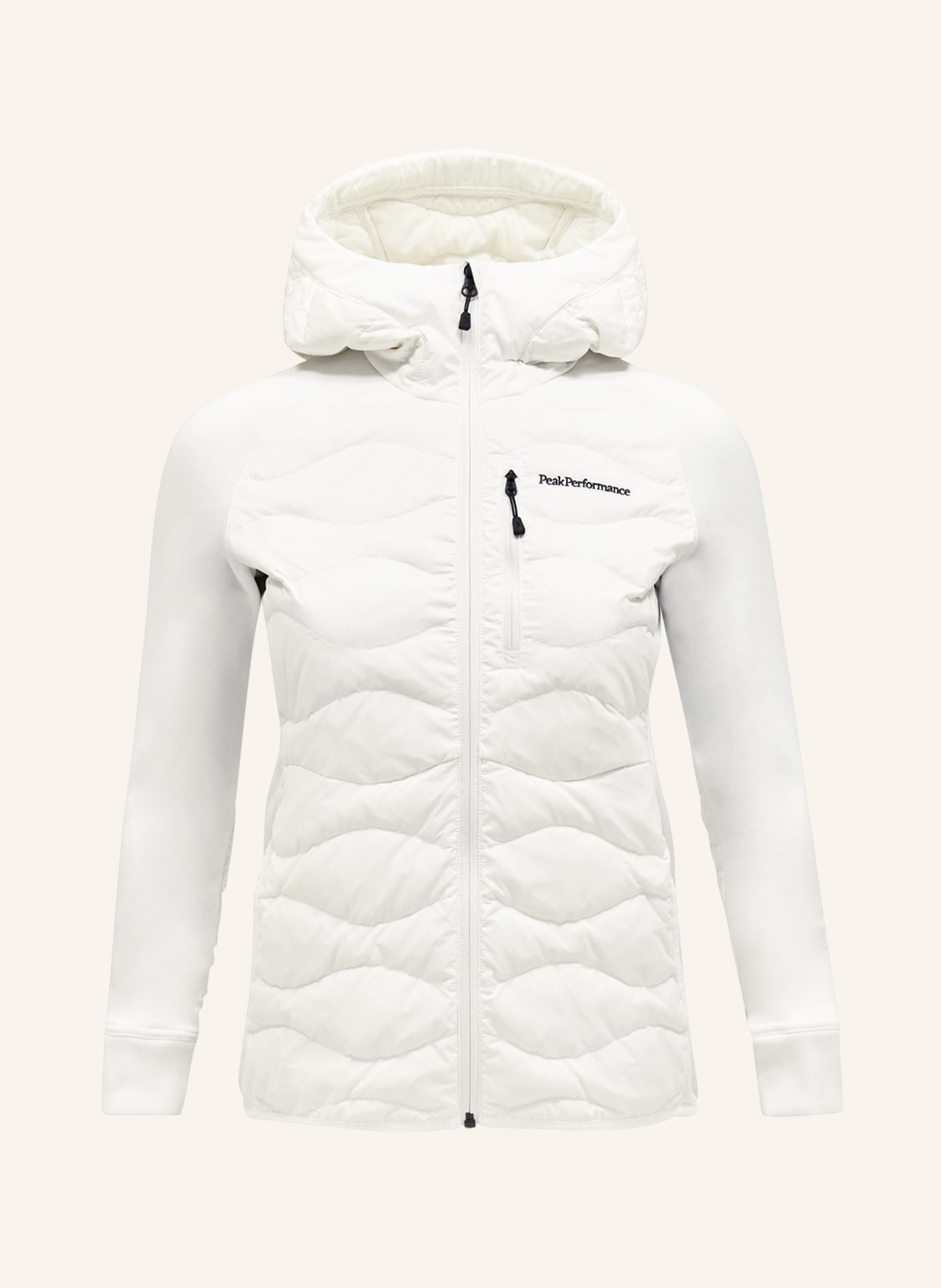 Image of Peak Performance Hybrid-Daunenjacke Helium weiss