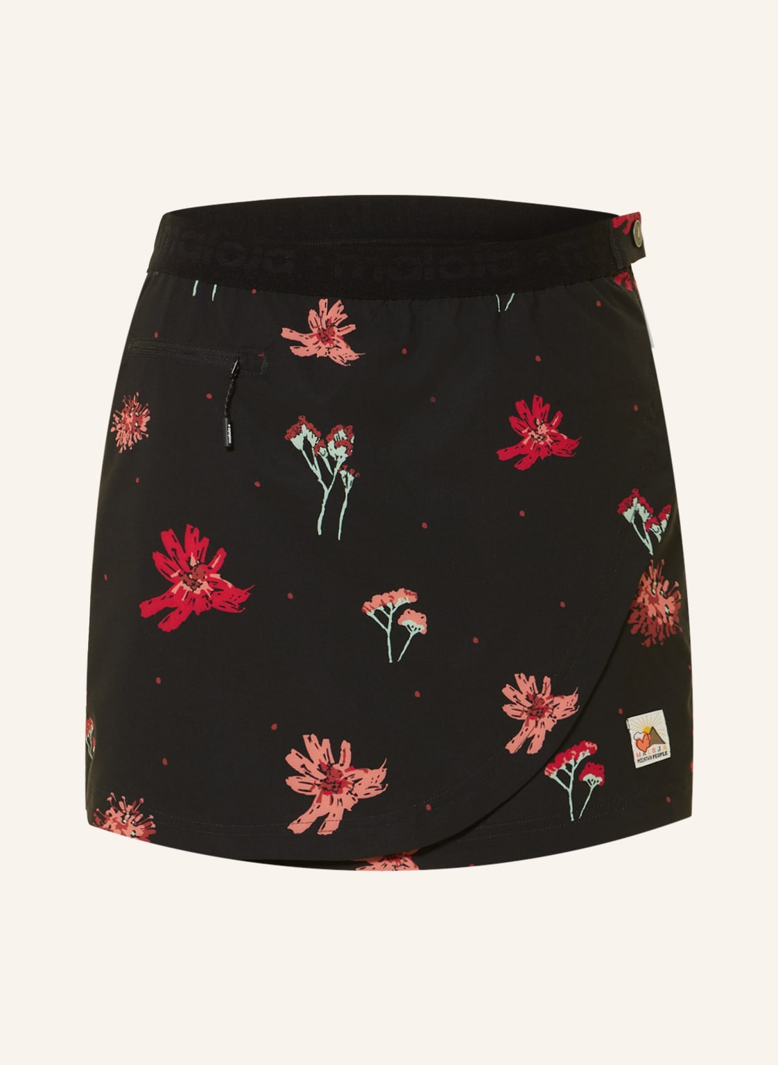 Image of Maloja Skort Germerem. schwarz