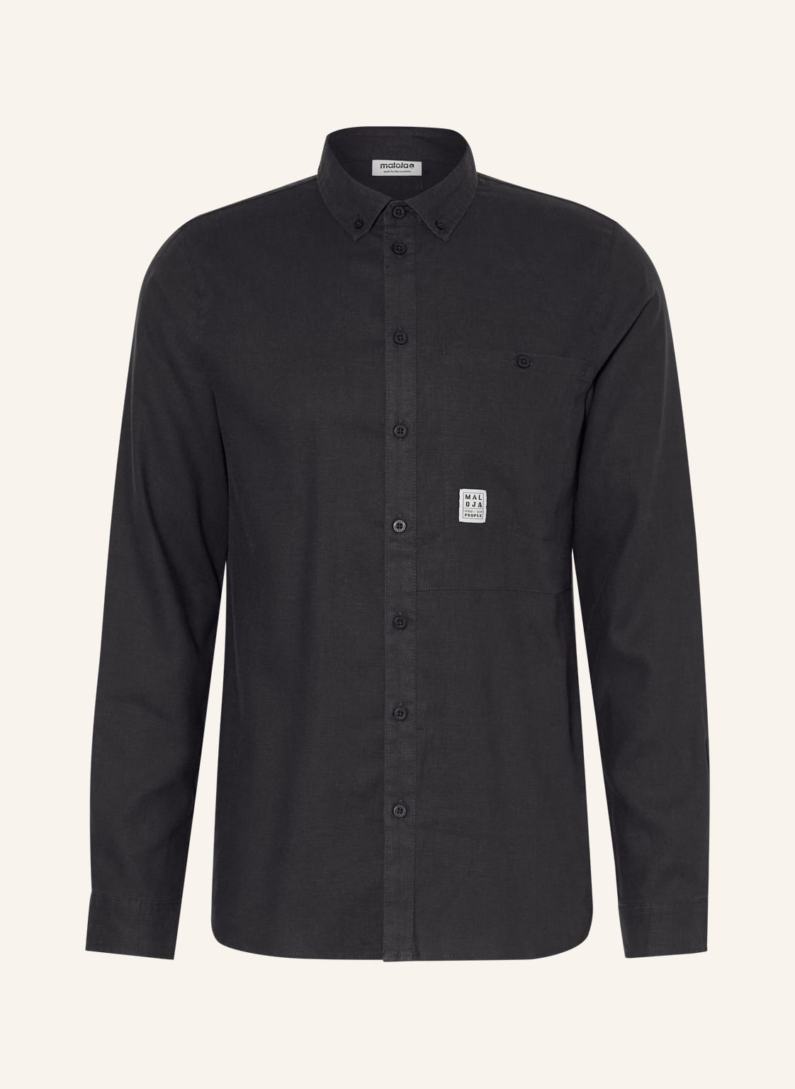 Image of Maloja Outdoor-Hemd Rainierm. schwarz