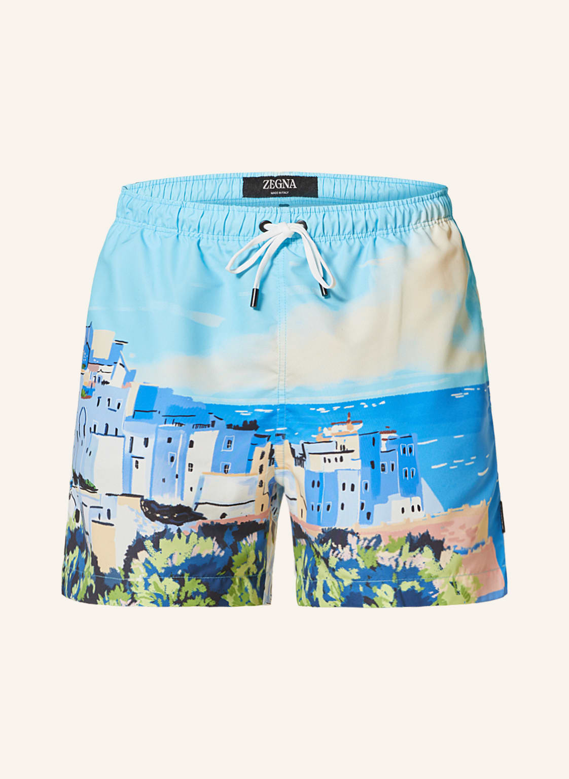 Image of Zegna Badeshorts Ostuni blau