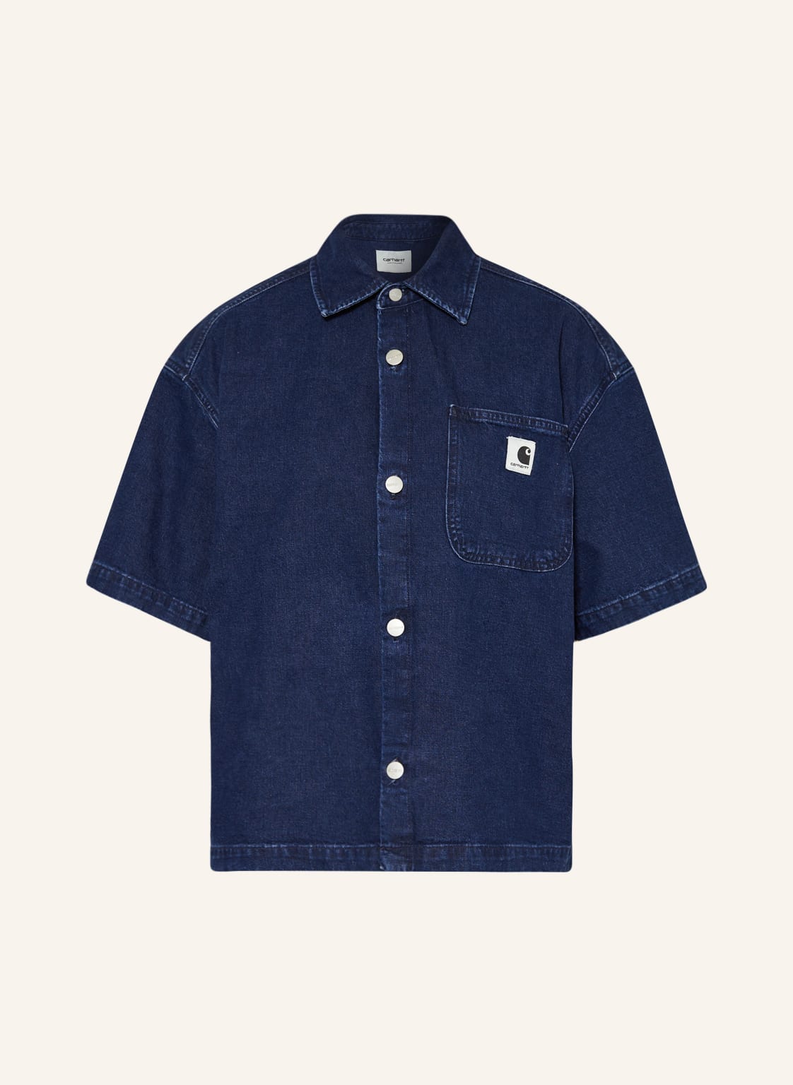 Image of Carhartt Wip Jeansbluse Lovilia blau