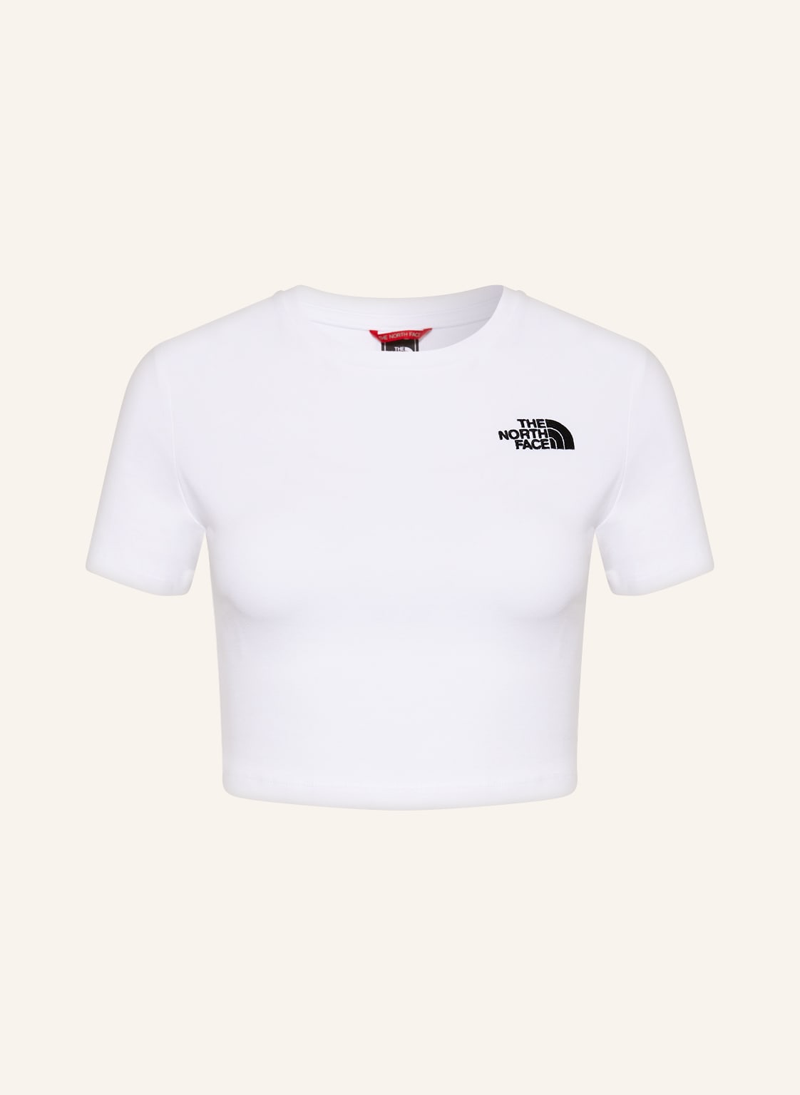 Image of The North Face Cropped-Shirt weiss