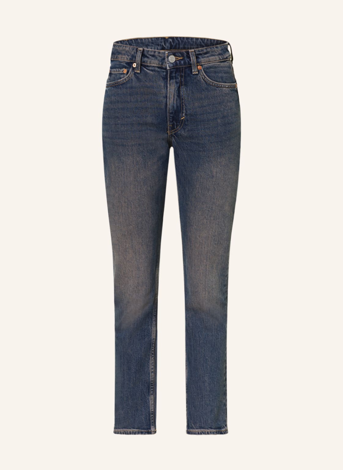 Image of Weekday Jeans Smooth Slim Fit blau