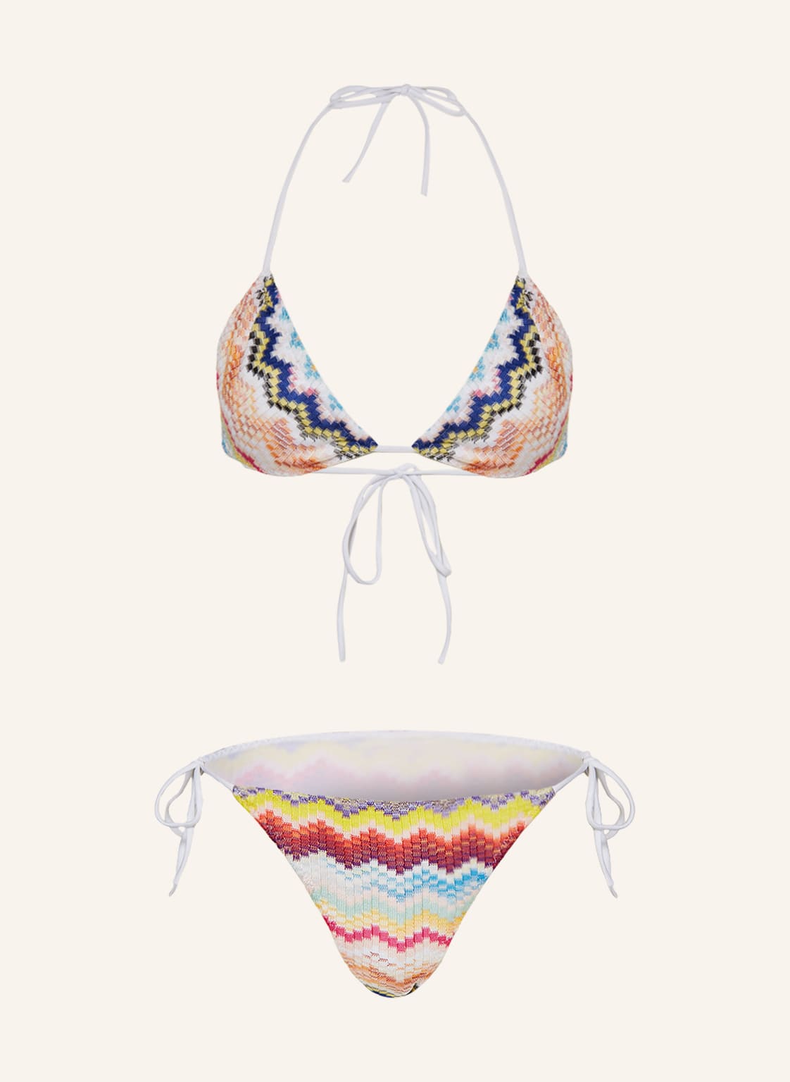 Image of Missoni Triangel-Bikini beige