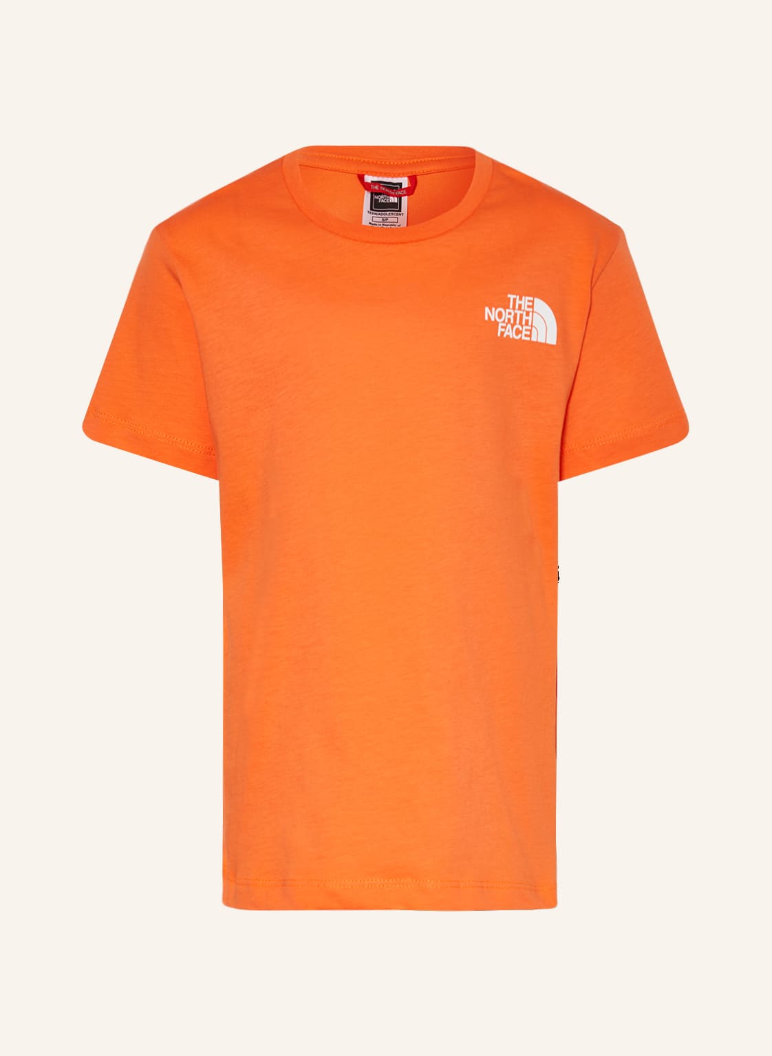 Image of The North Face T-Shirt orange