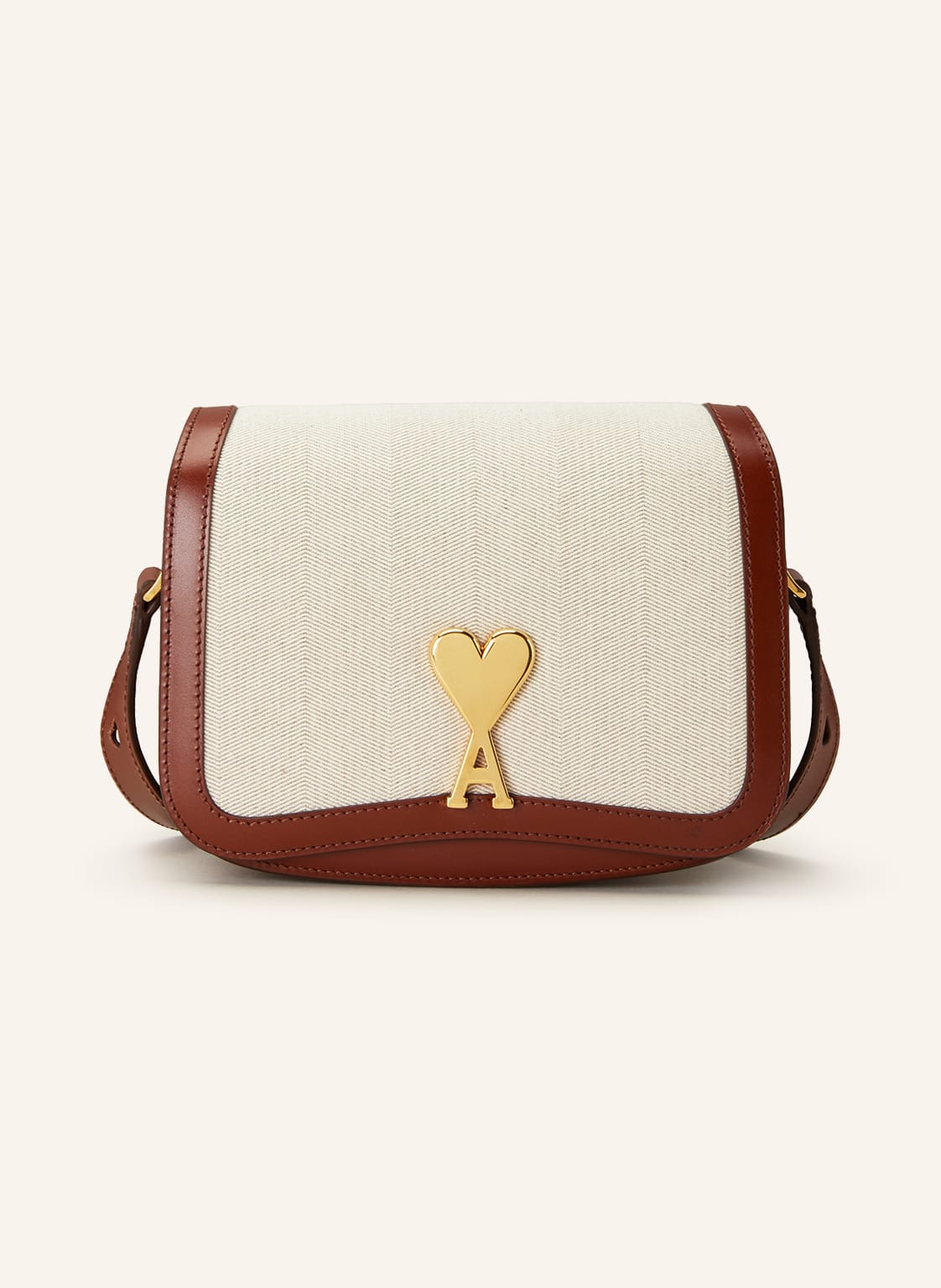 Image of Ami Paris Umhängetasche Paris Paris braun