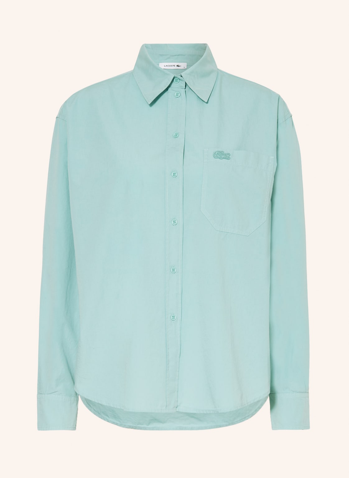 Image of Lacoste Hemdbluse blau