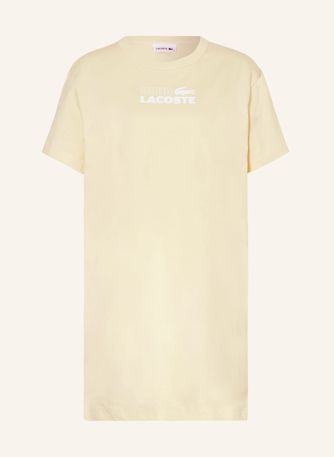Image of Lacoste Jerseykleid gelb