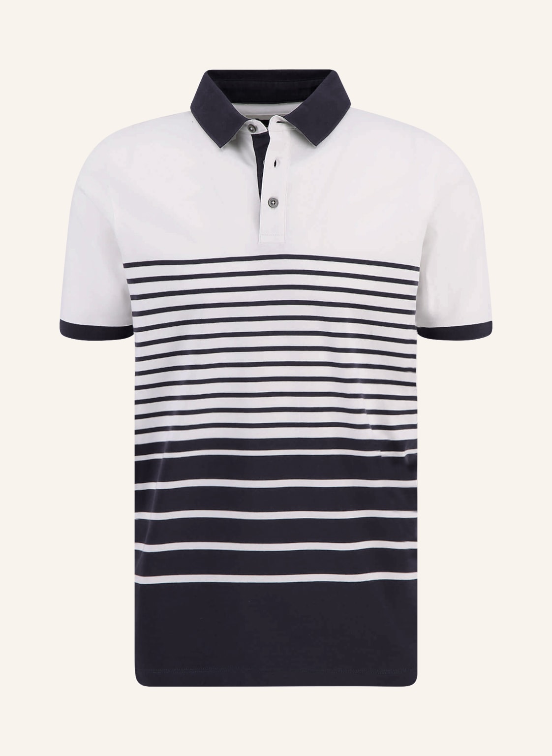 Image of Fynch-Hatton Jersey-Poloshirt Comfort Fit weiss
