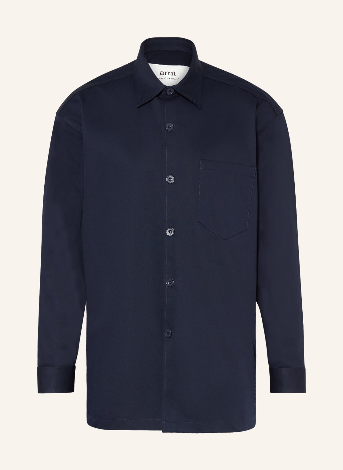 Image of Ami Paris Overshirt blau