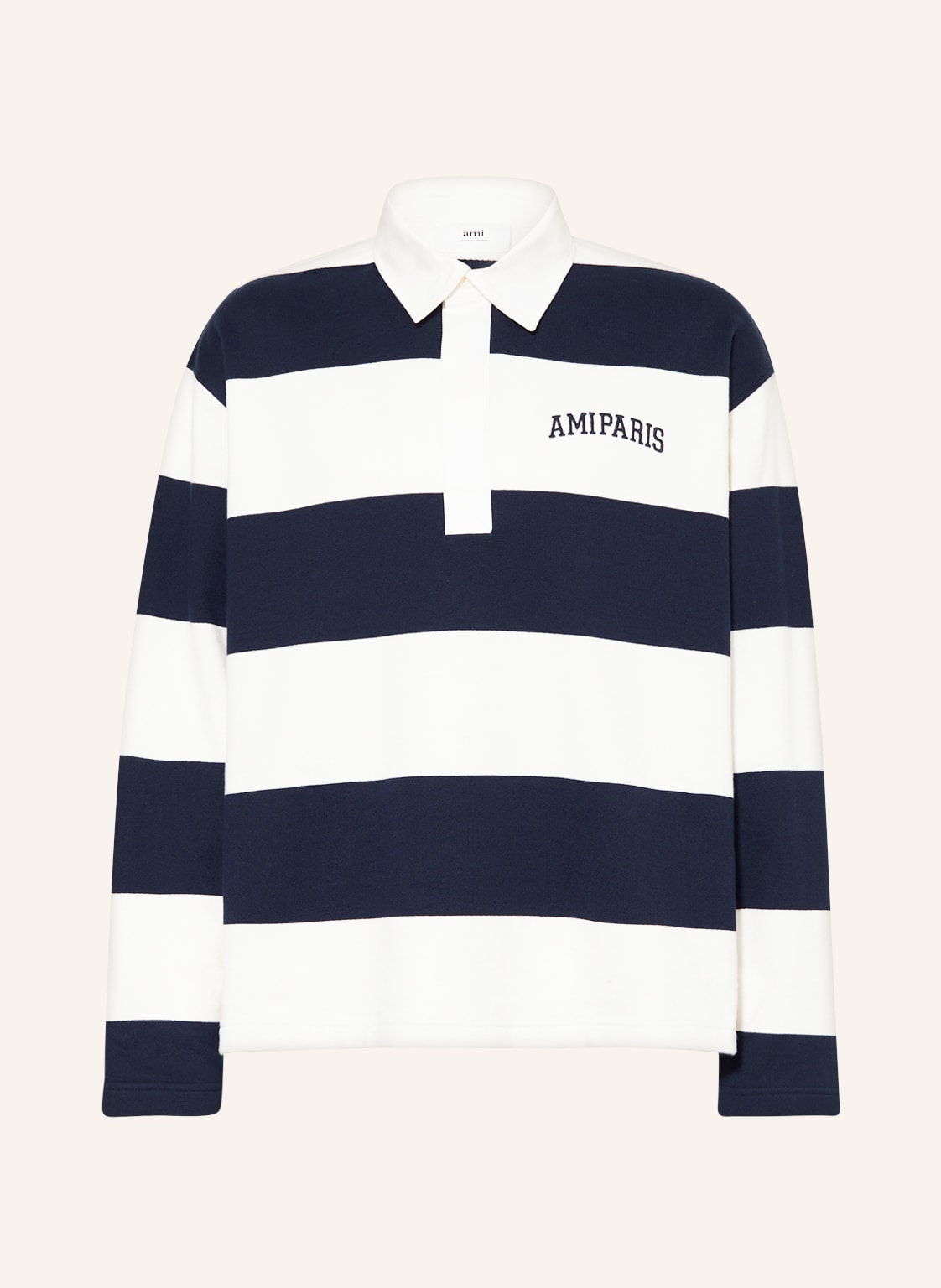 Image of Ami Paris Rugbyshirt blau