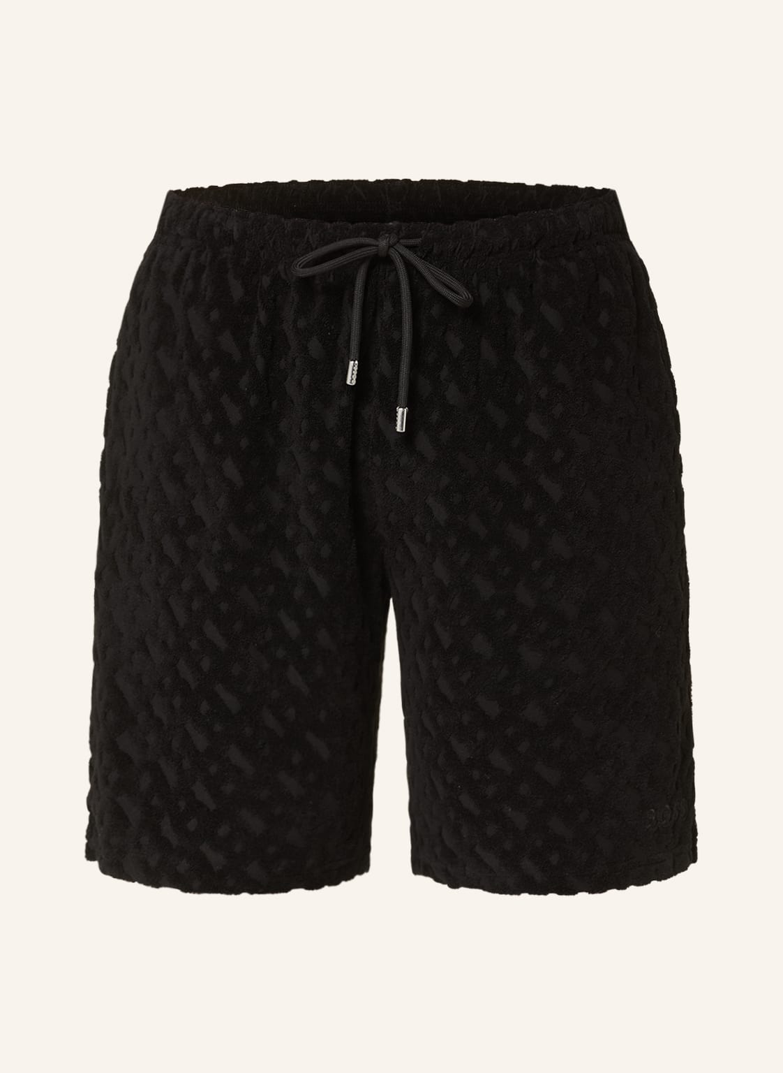 Image of Boss Frotteeshorts schwarz