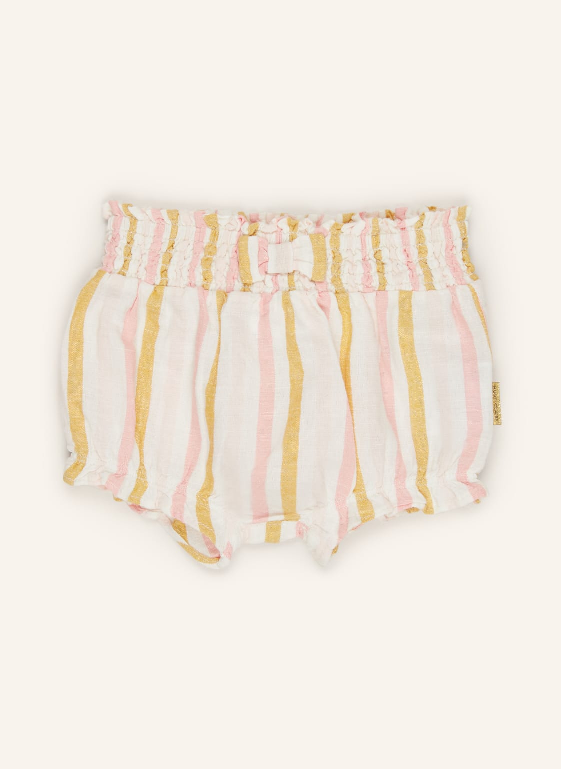 Image of Hust And Claire Shorts Hanana Mit Leinen weiss