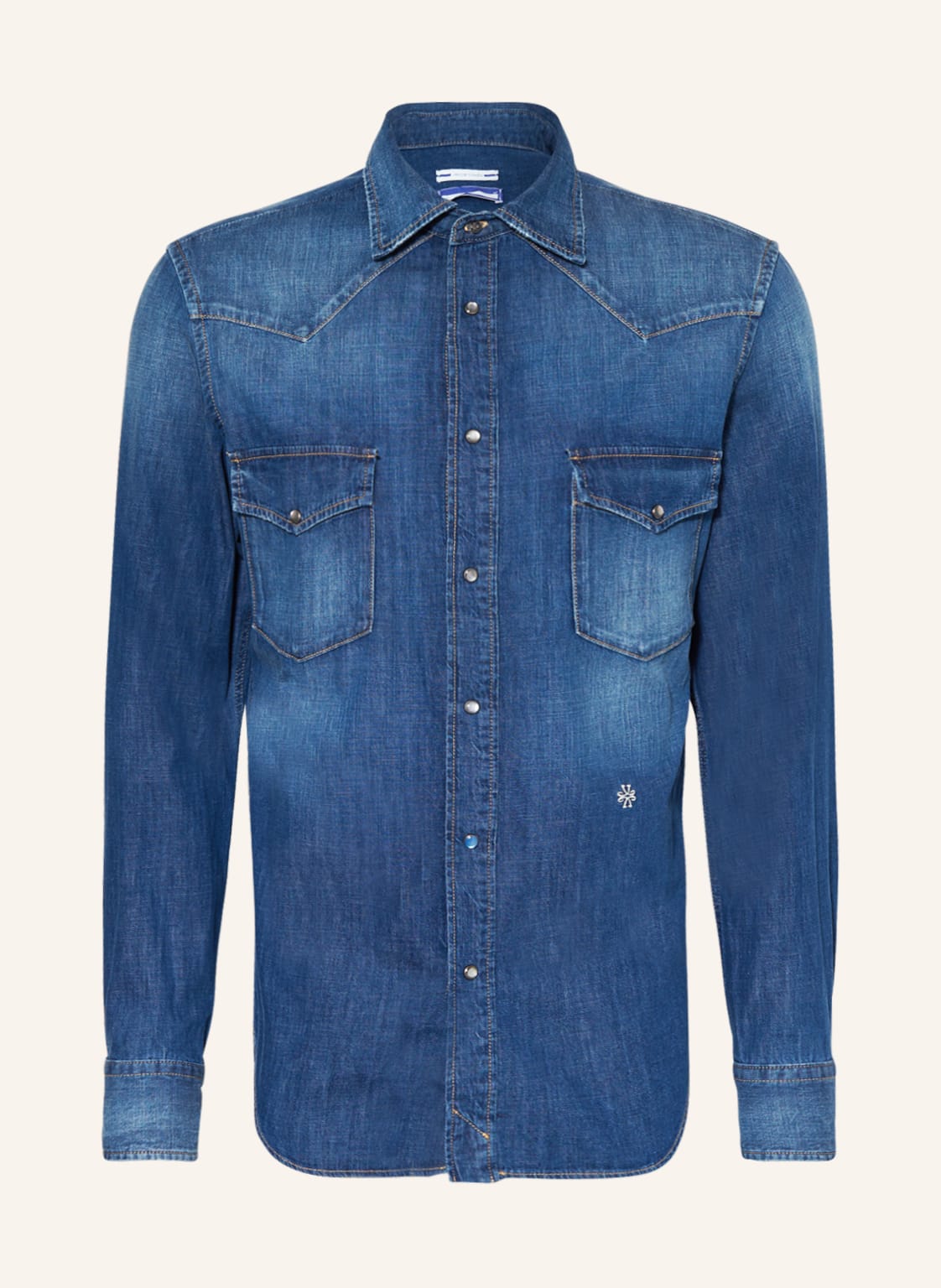 Image of Jacob Cohen Jeanshemd Slim Fit blau