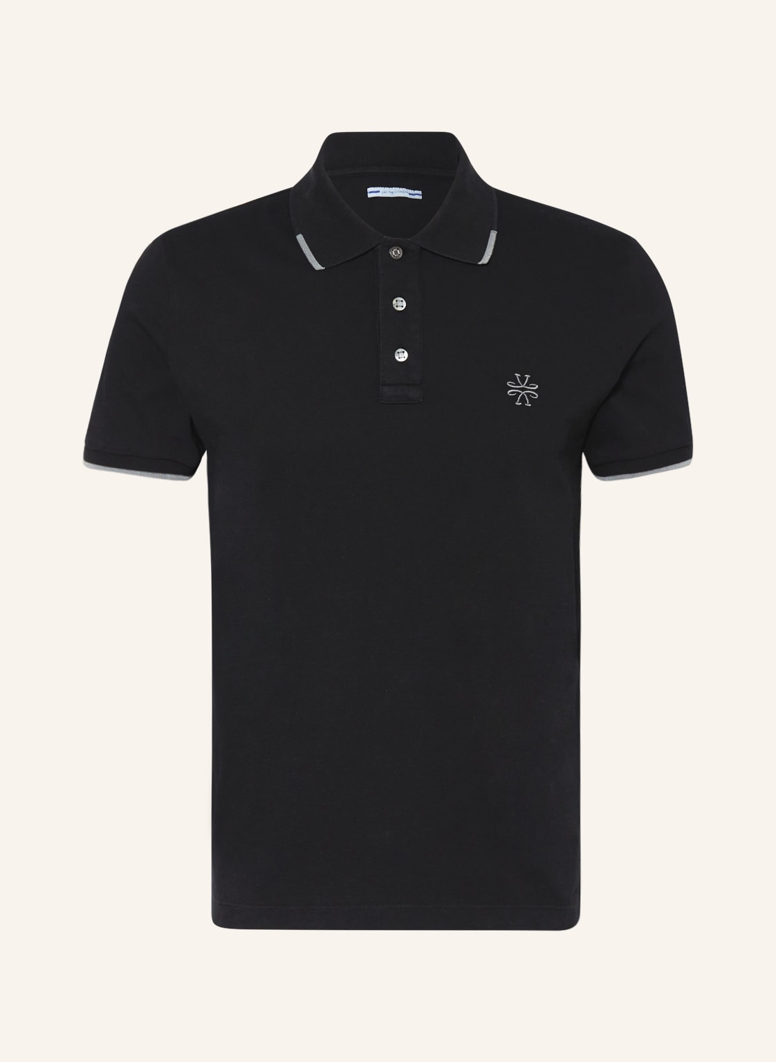 Image of Jacob Cohen Piqué-Poloshirt schwarz