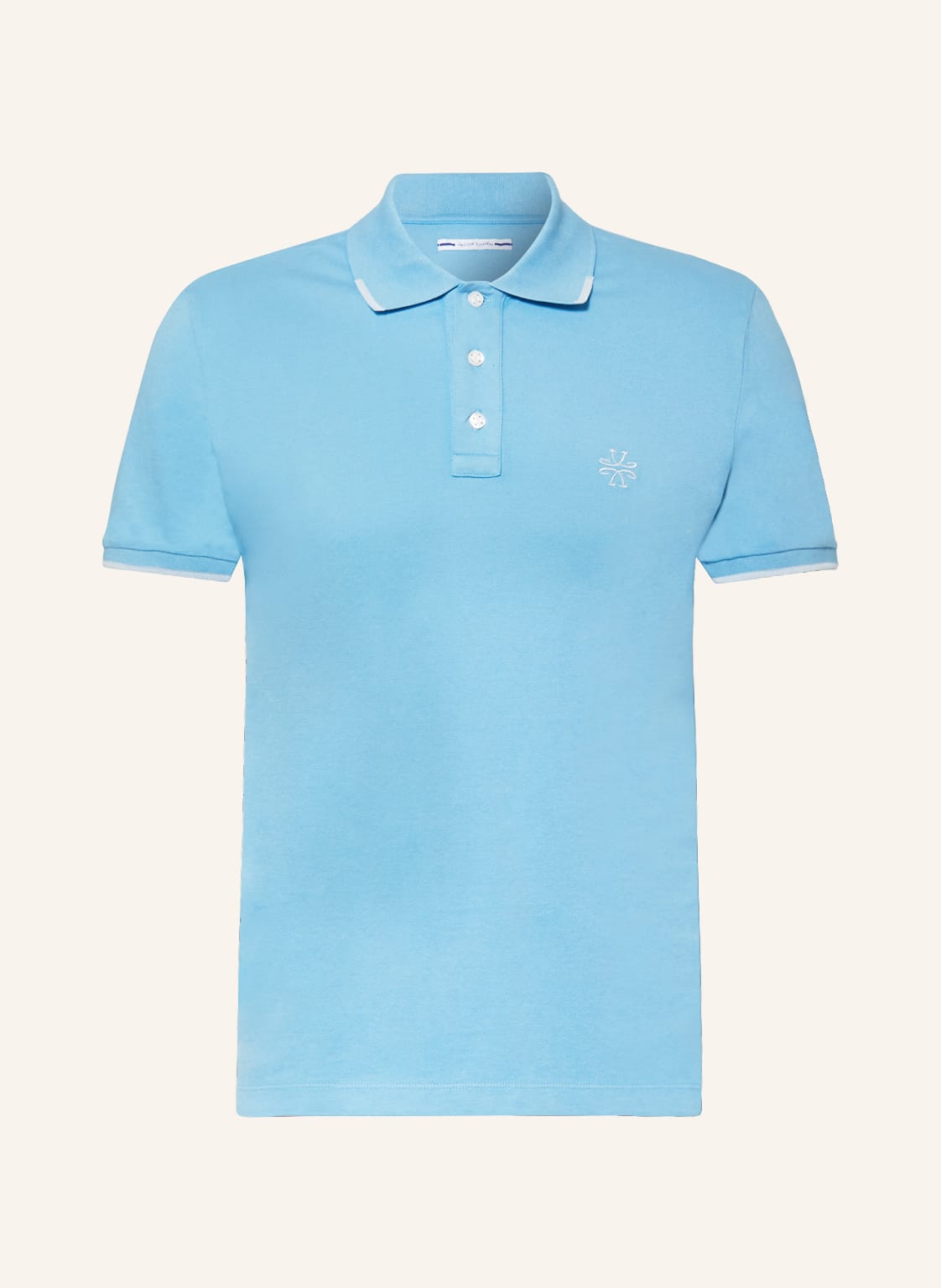 Image of Jacob Cohen Piqué-Poloshirt blau