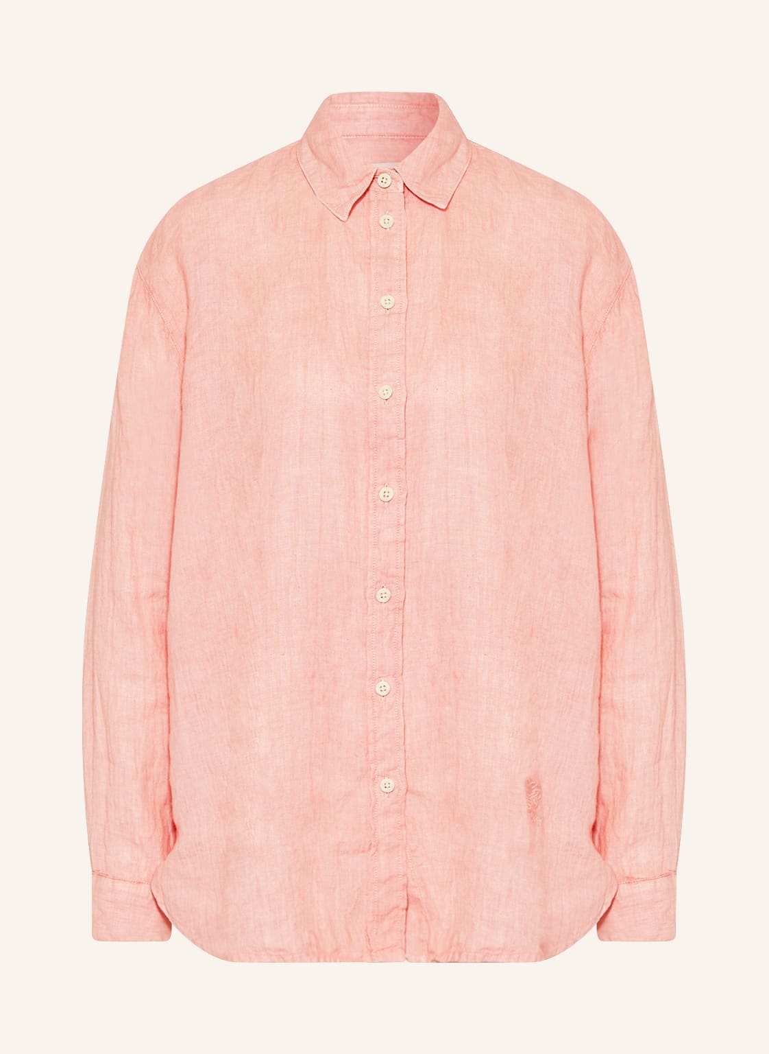 Image of Scotch & Soda Hemdbluse Aus Leinen rosa