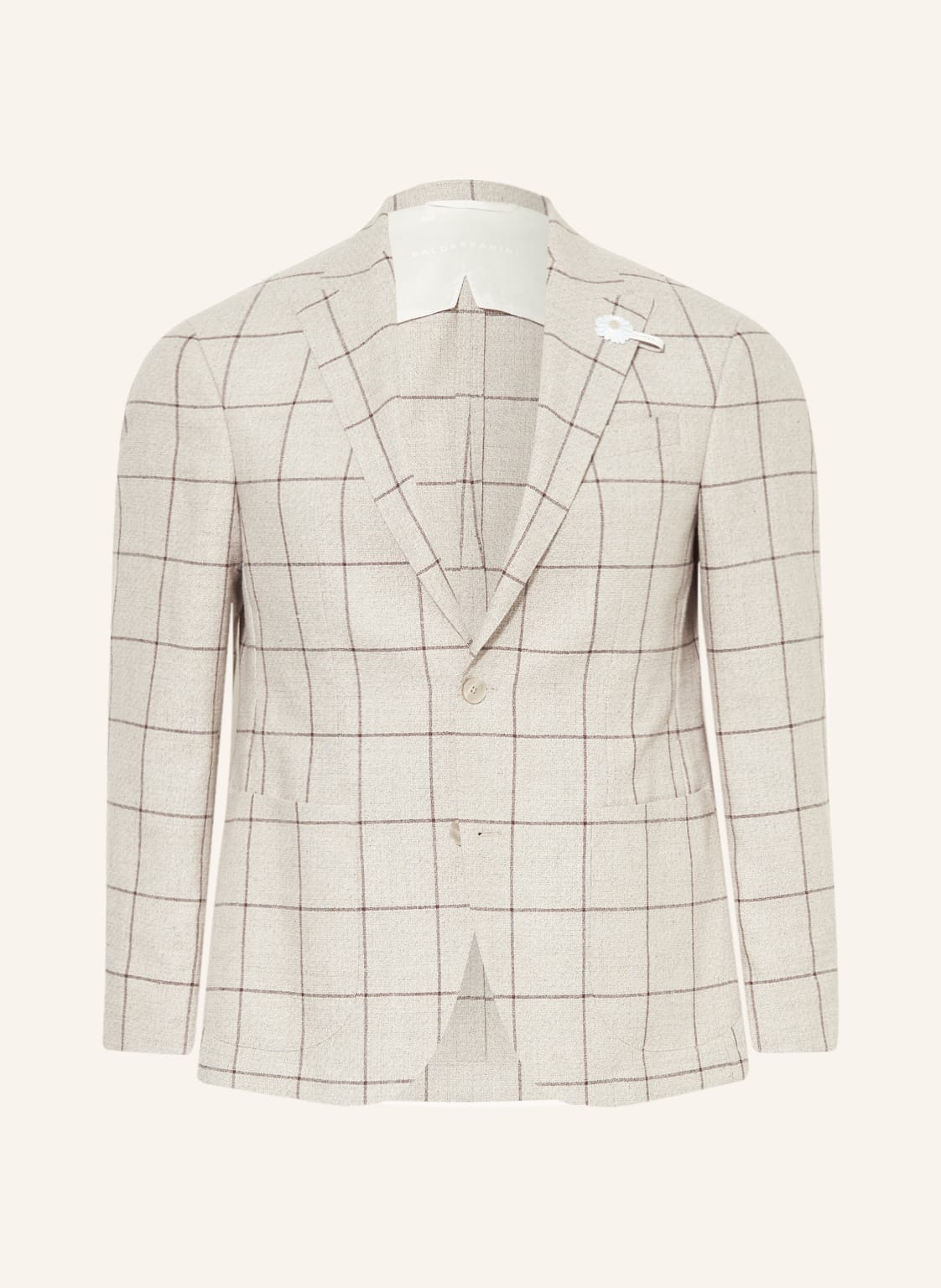 Image of Baldessarini Anzugsakko Slim Fit Mit Leinen beige