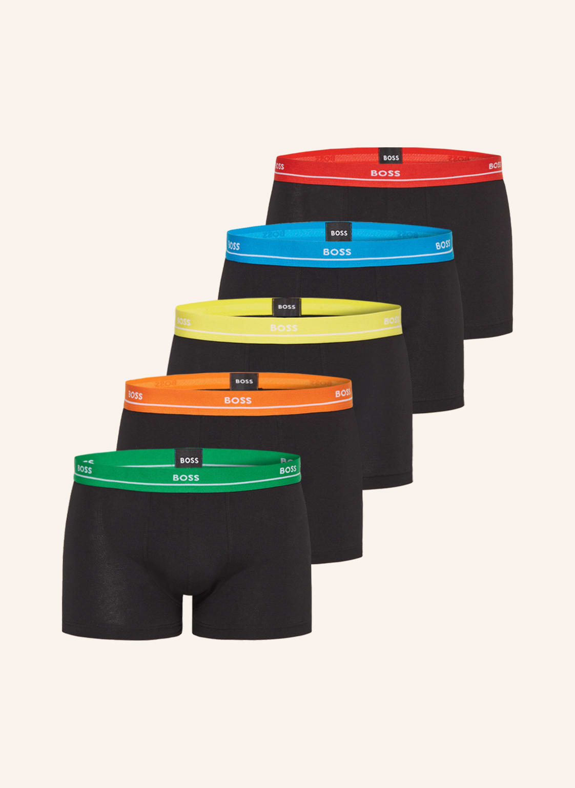 Image of Boss 5er-Pack Boxershorts Essential schwarz