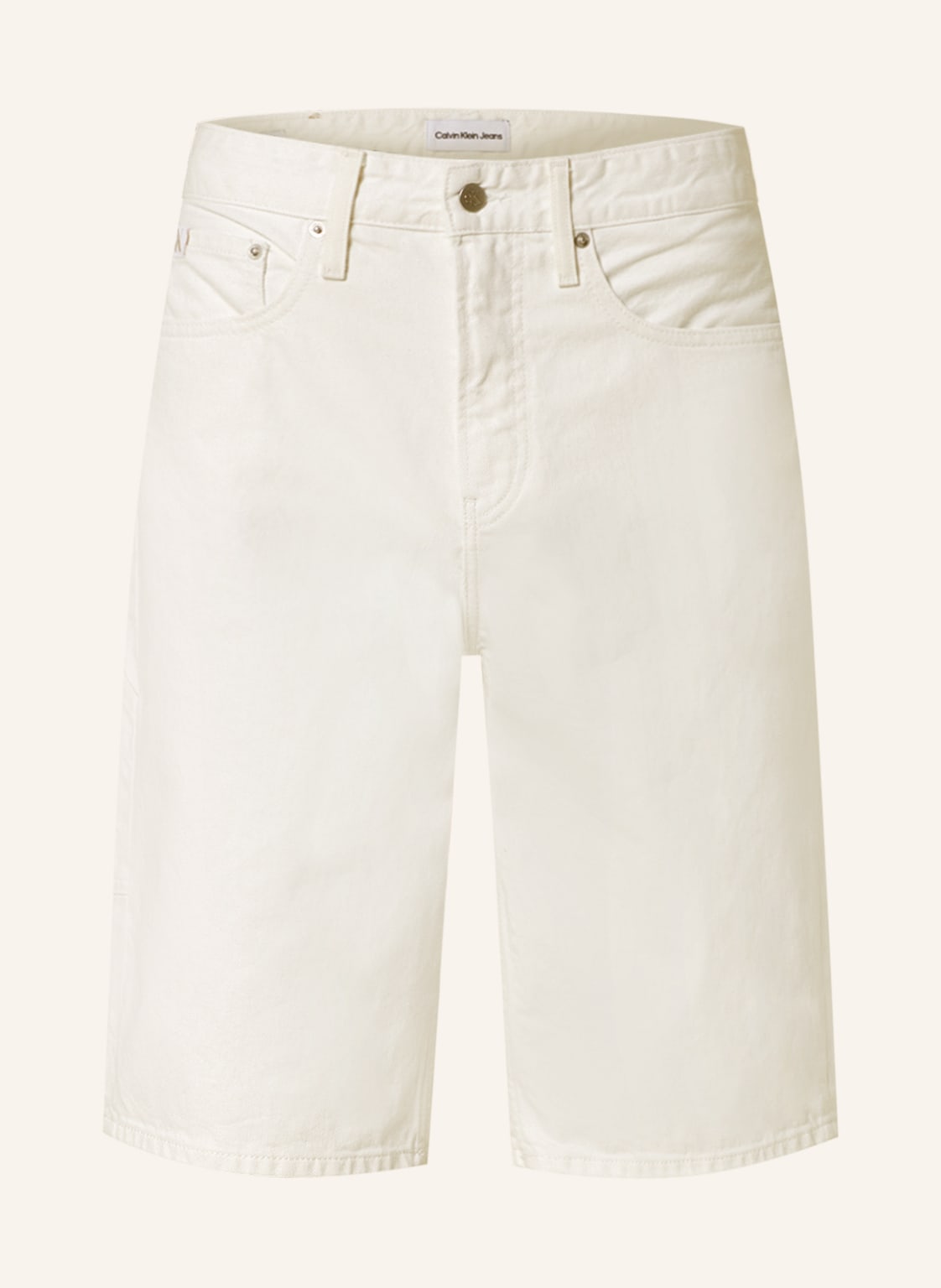 Image of Calvin Klein Jeans Jeansshorts weiss