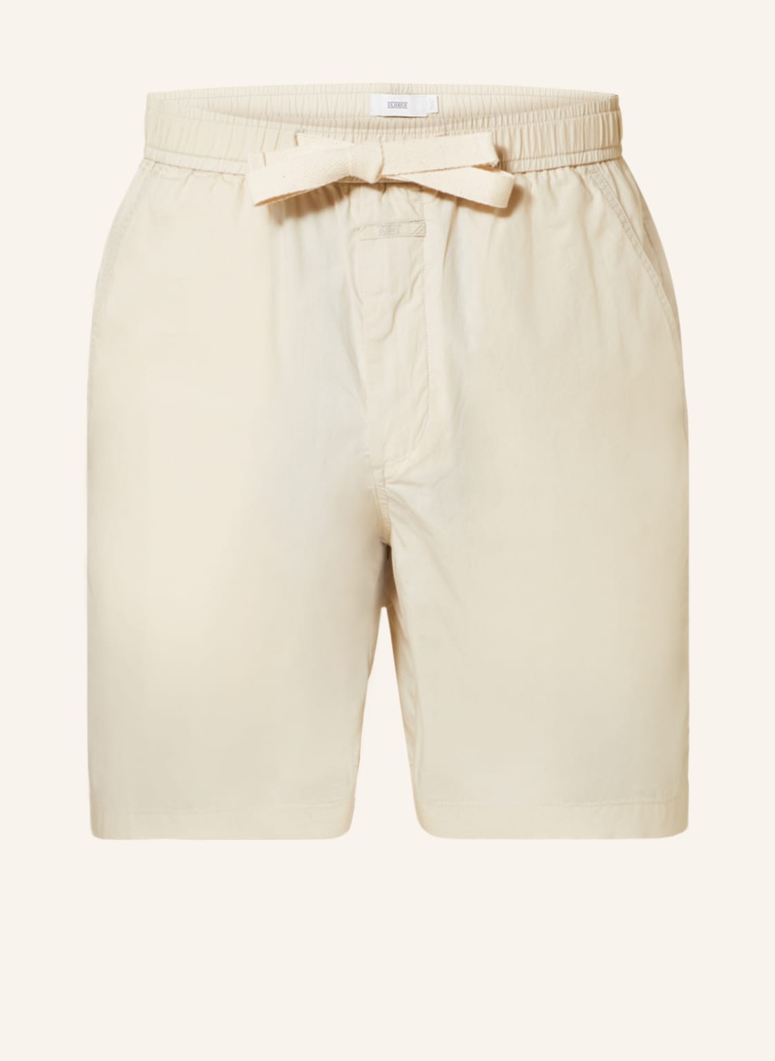 Image of Closed Shorts Im Jogging-Stil beige