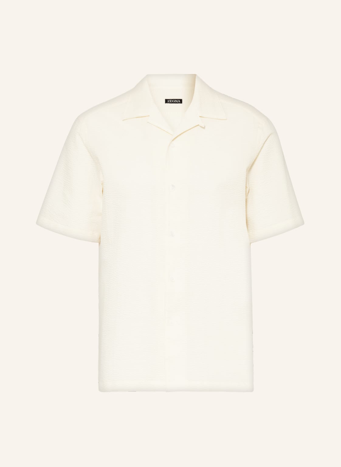 Image of Zegna Resorthemd Comfort Fit gelb