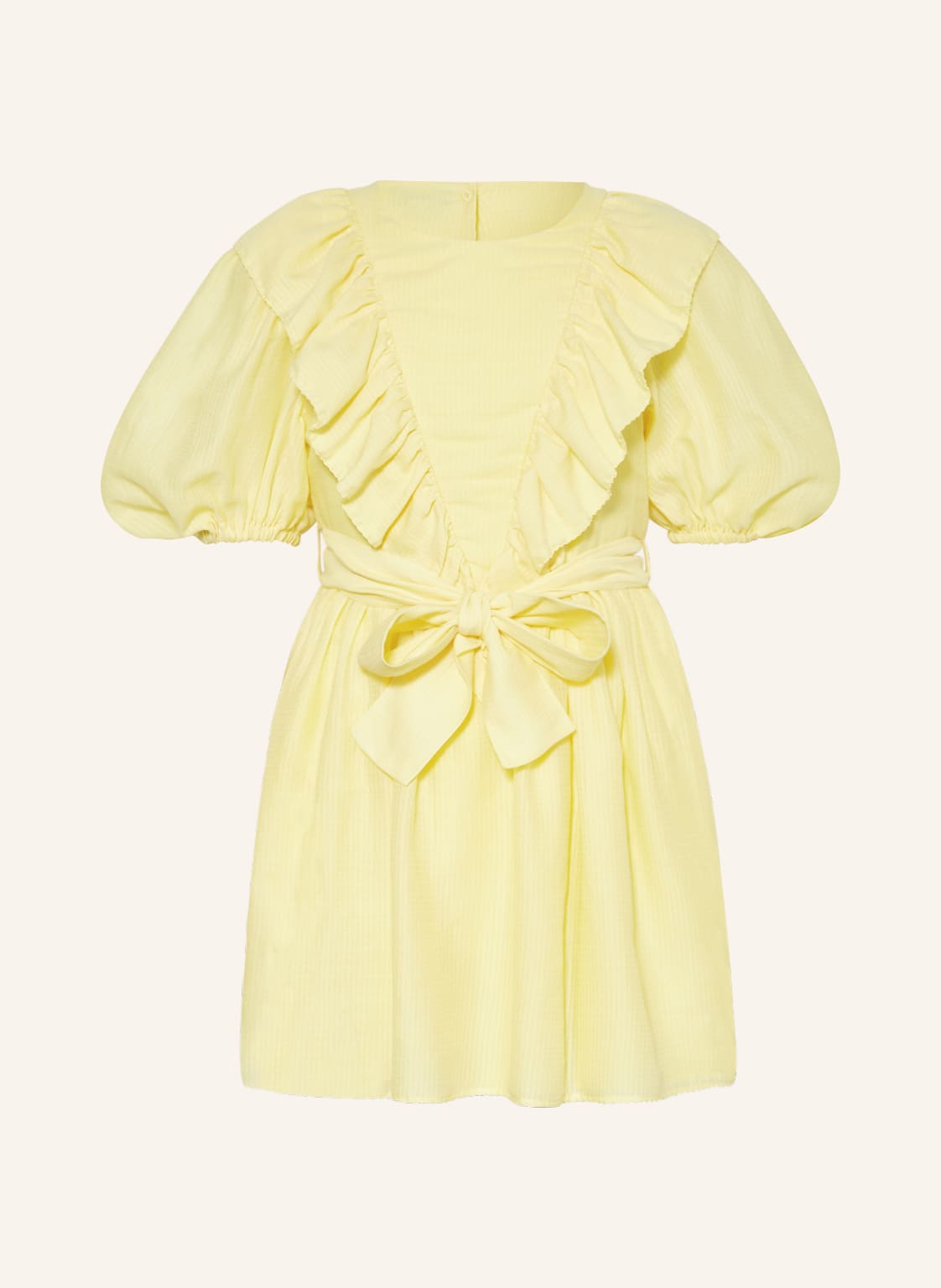 Image of Stella Mccartney Kids Kleid Mit Cut-Out gelb