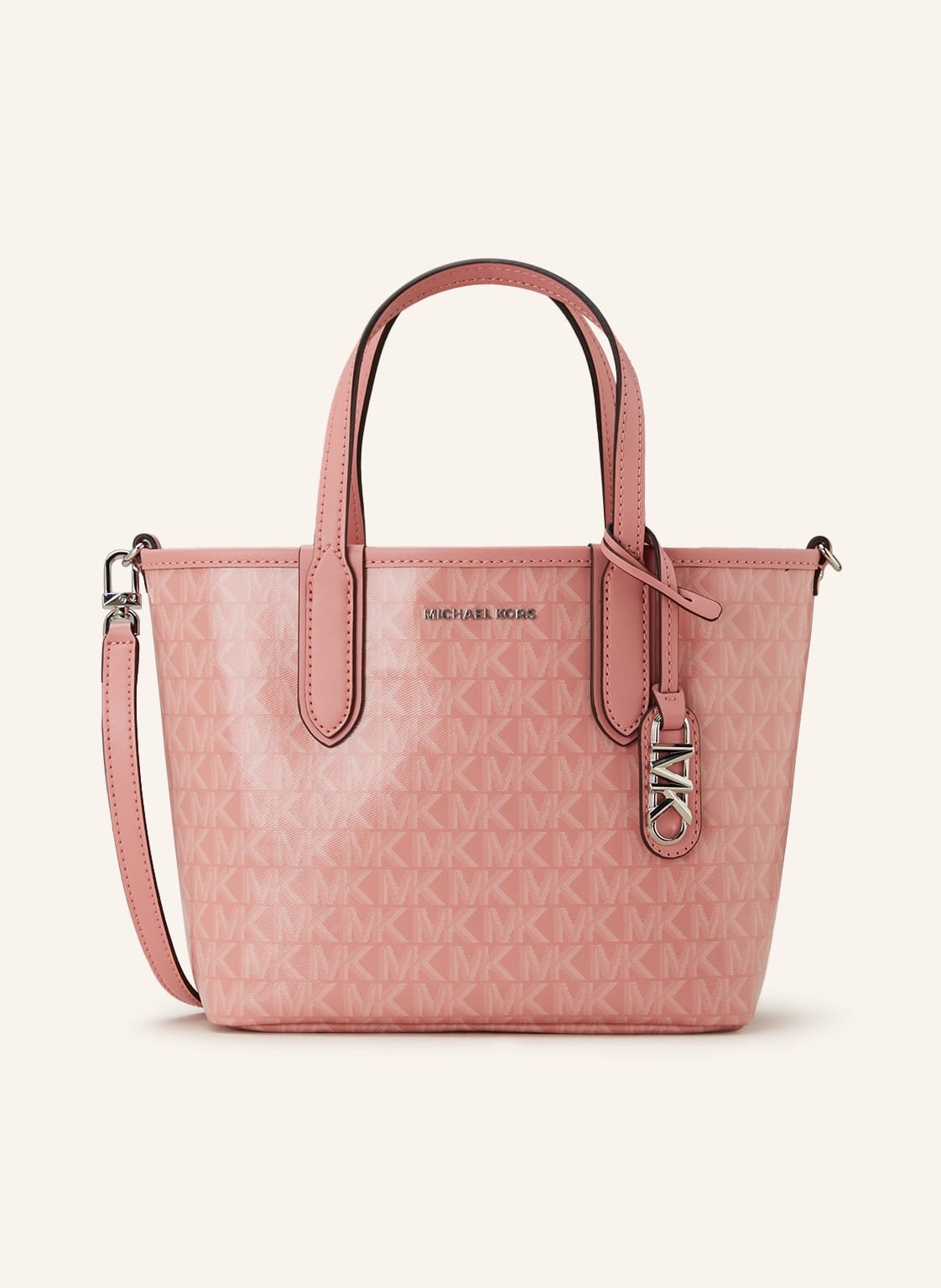 Image of Michael Kors Shopper Eliza Xs Mit Pouch rosa