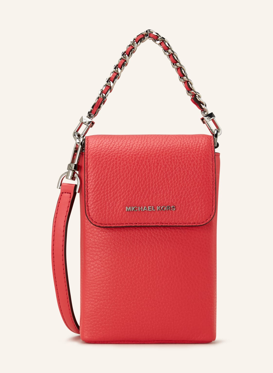 Image of Michael Kors Smartphone-Tasche Jet Set rot