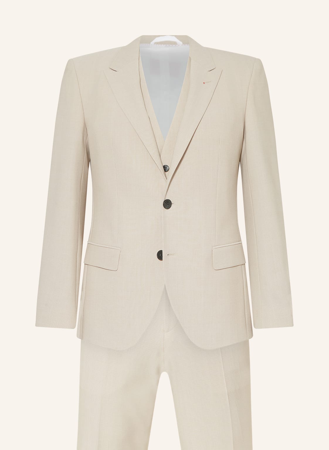 Image of Hugo Anzug Henry Slim Fit beige