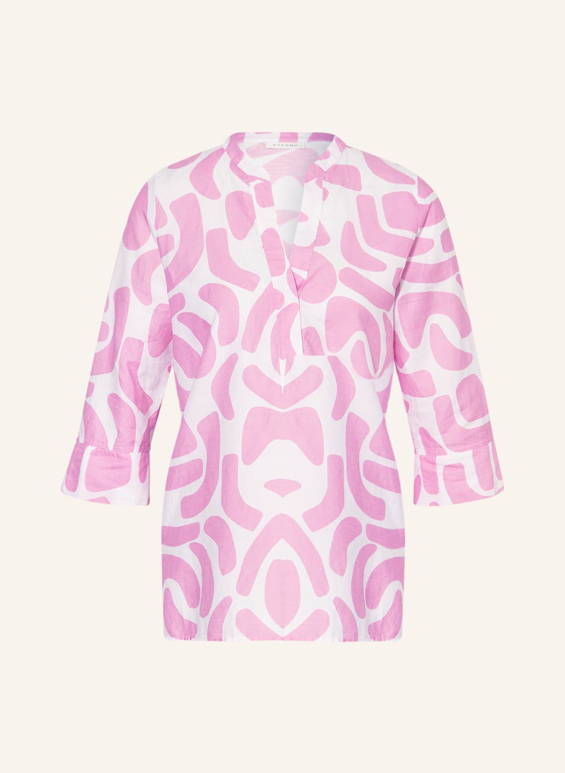 Image of Eterna Blusenshirt Mit Leinen Und 3/4-Arm rosa