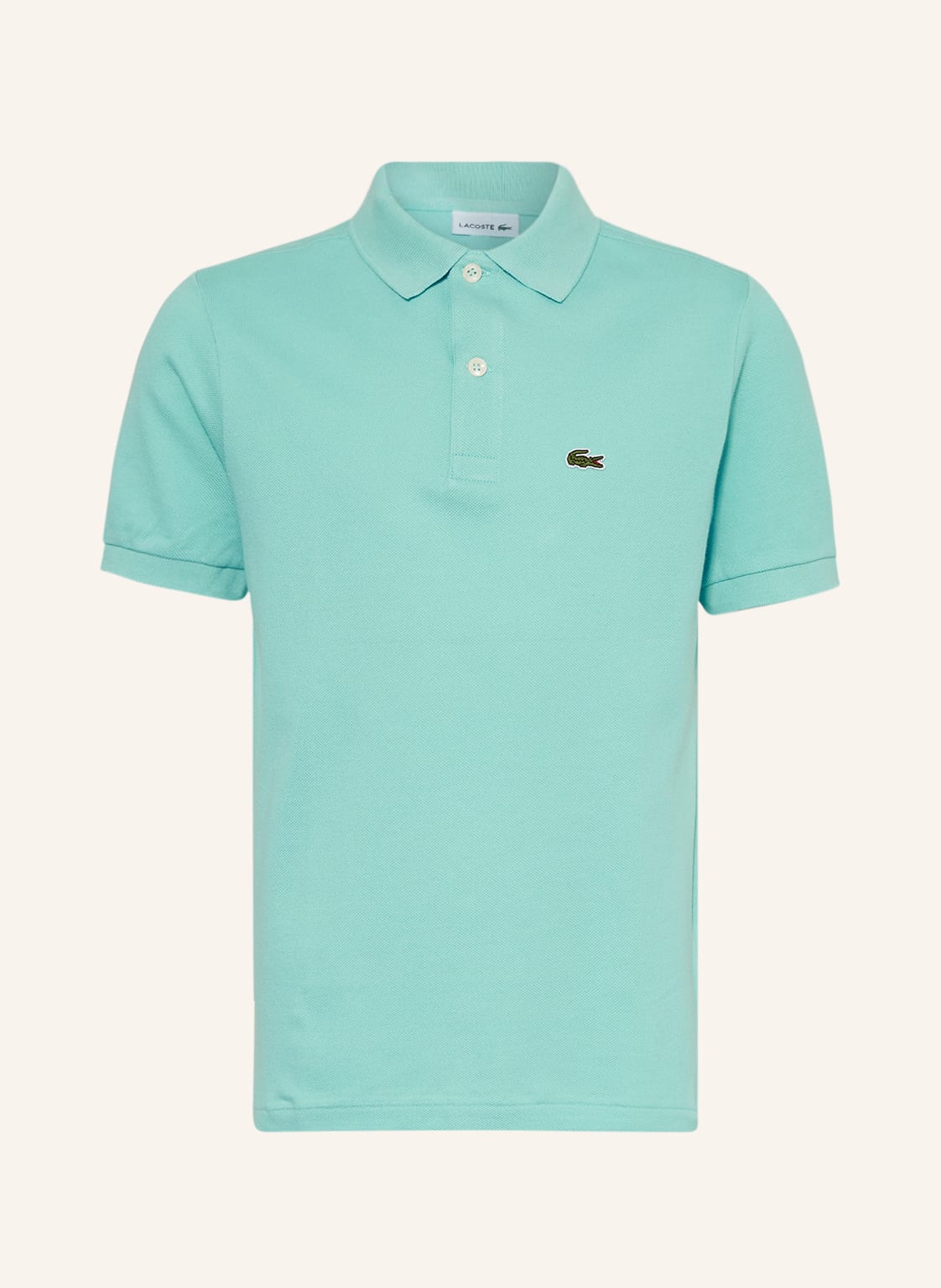Image of Lacoste Piqué-Poloshirt blau