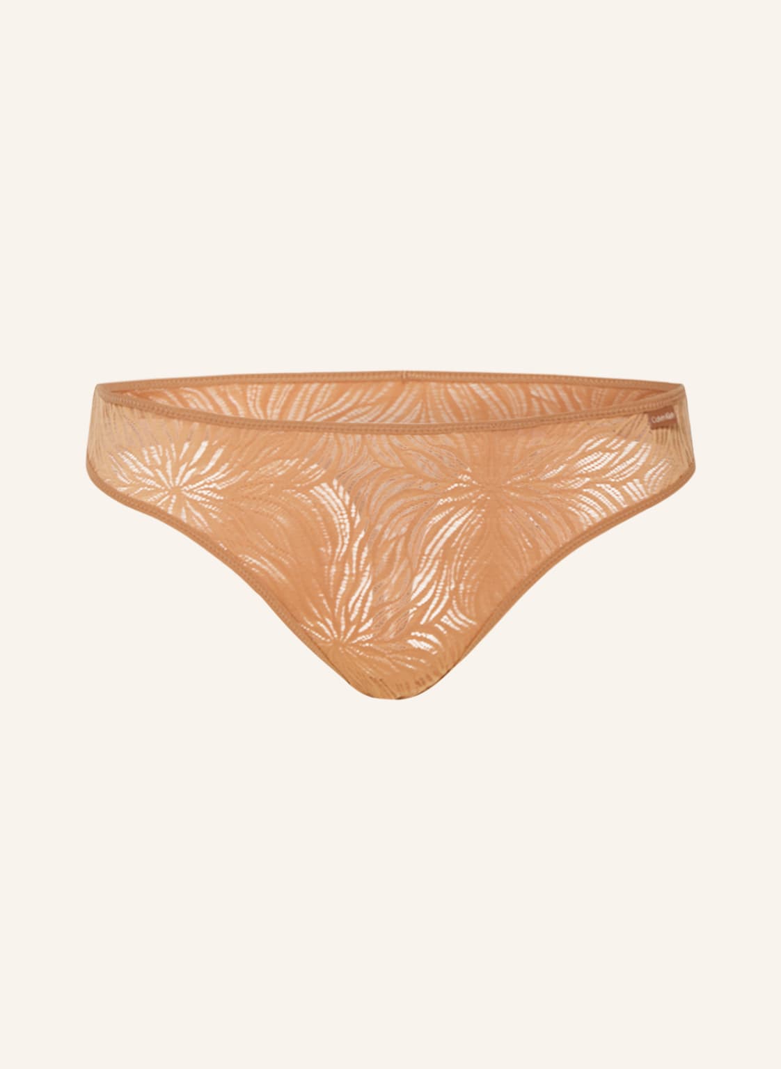 Image of Calvin Klein String Sheer Marquisett beige