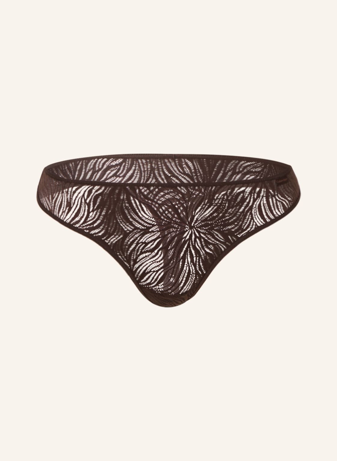 Image of Calvin Klein String Sheer Marquisett braun