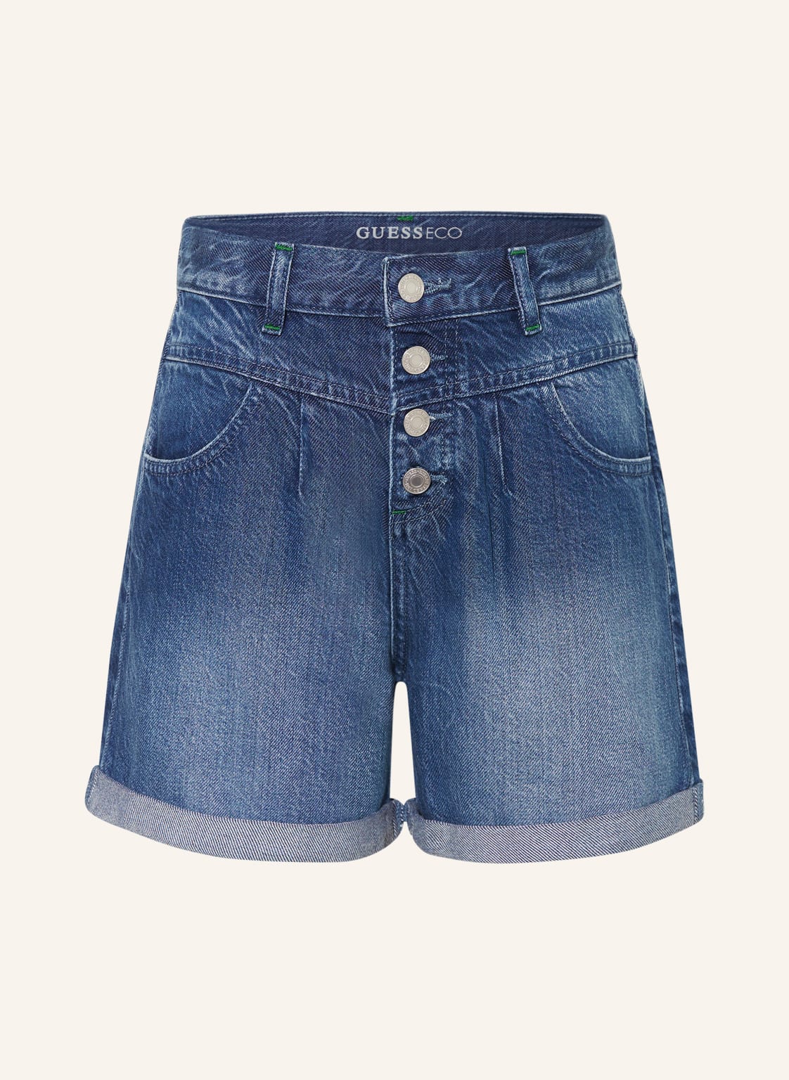 Image of Guess Jeansshorts blau