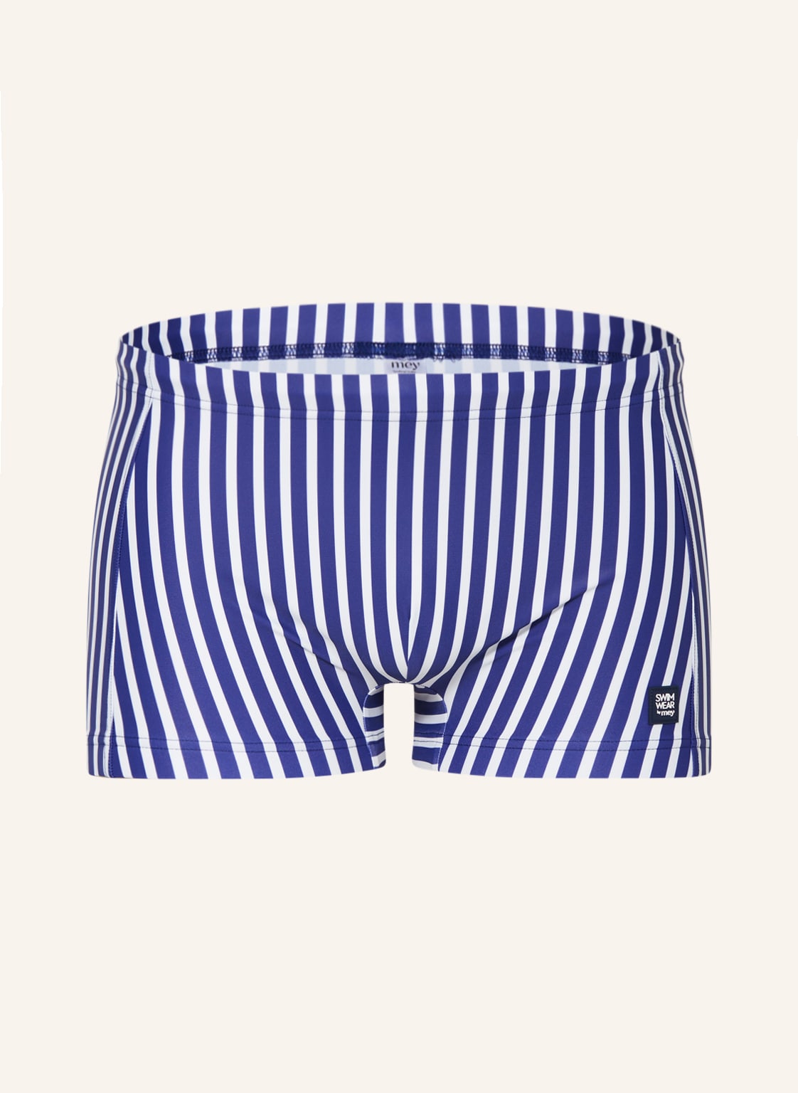 Image of Mey Badehose Serie Block Stripe blau