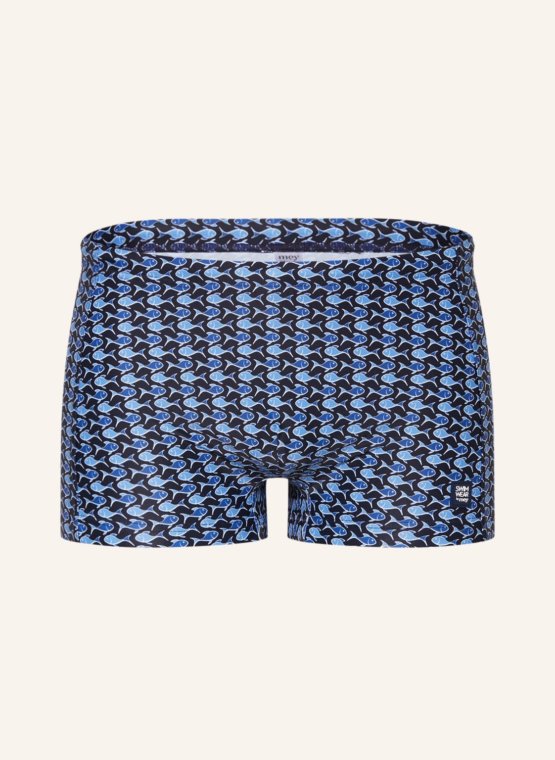 Image of Mey Badehose Serie Mini Fish blau
