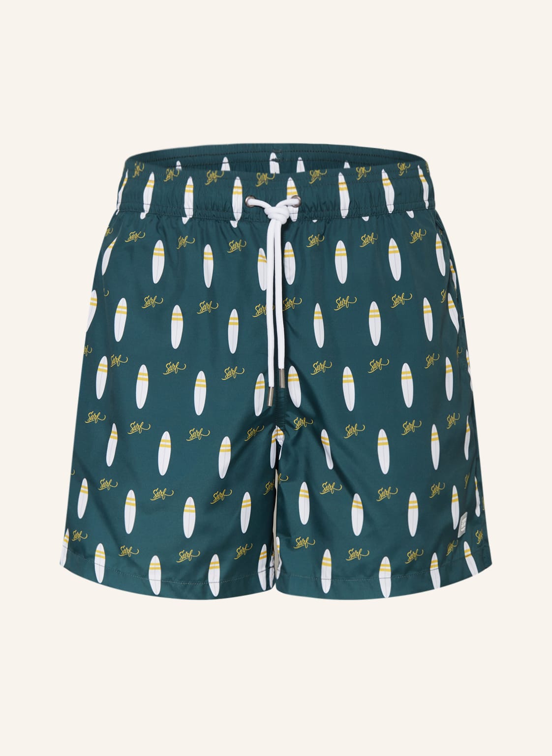 Image of Mey Badeshorts Serie Surfboards gruen