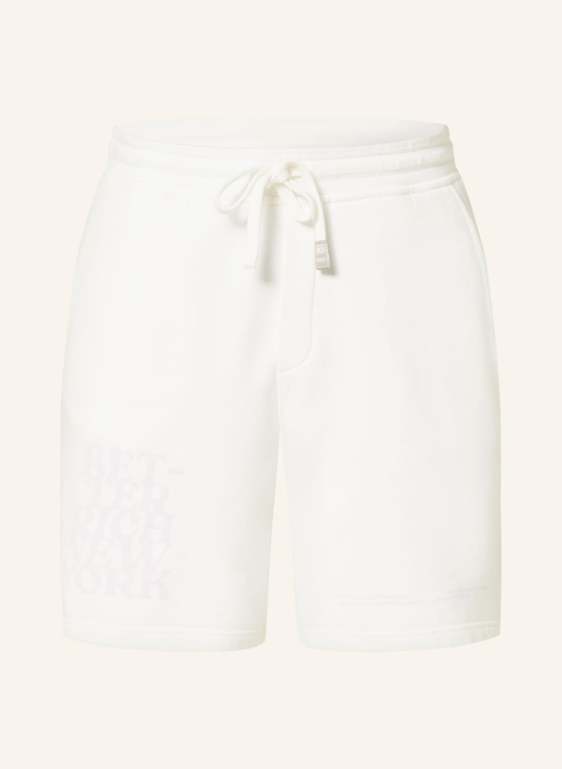 Image of Better Rich Sweatshorts Ron Regular Fit weiss