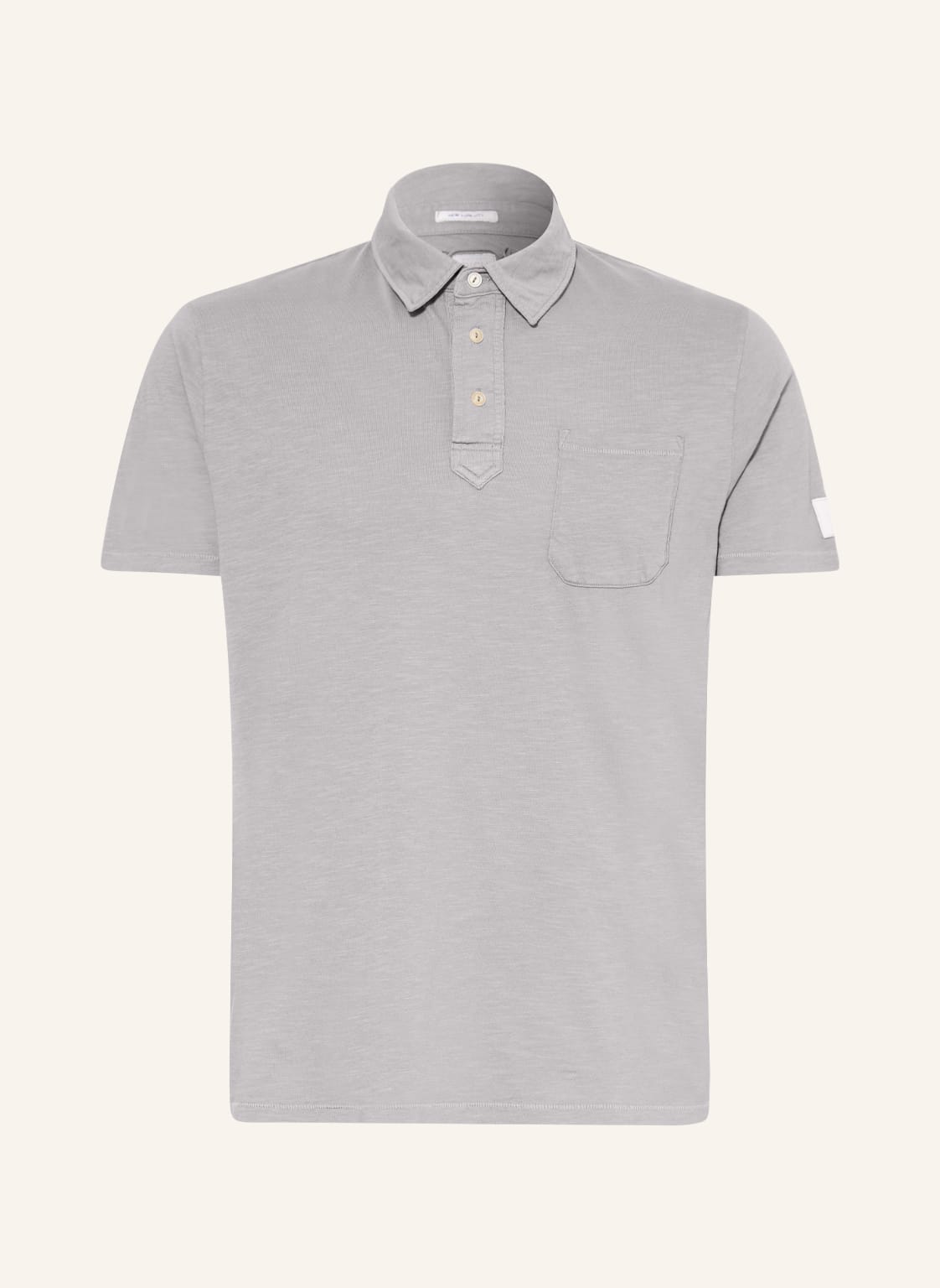 Image of Better Rich Jersey-Poloshirt grau
