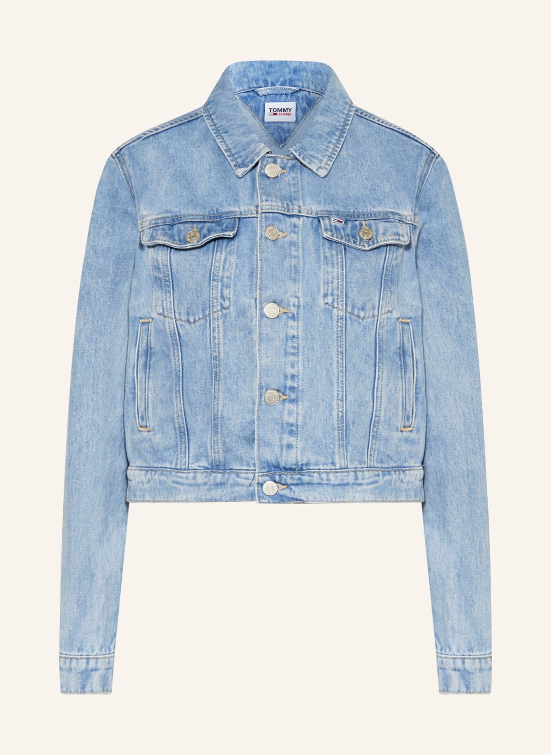 Image of Tommy Jeans Jeansjacke Izzie weiss