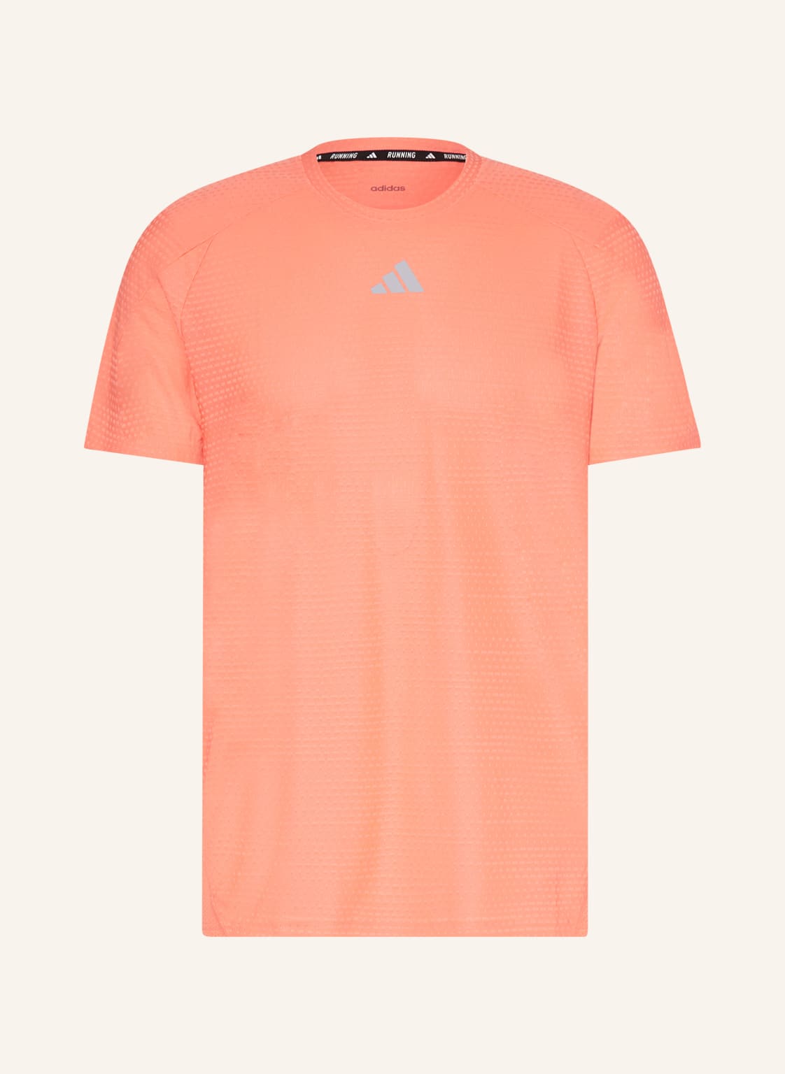 Image of Adidas Laufshirt X-City Heat Mit Mesh orange