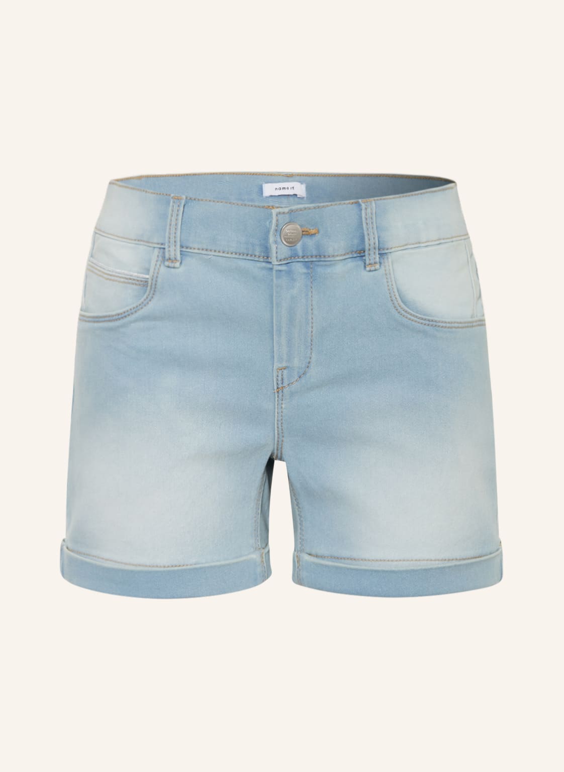 Image of Name It Jeansshorts Slim Fit blau