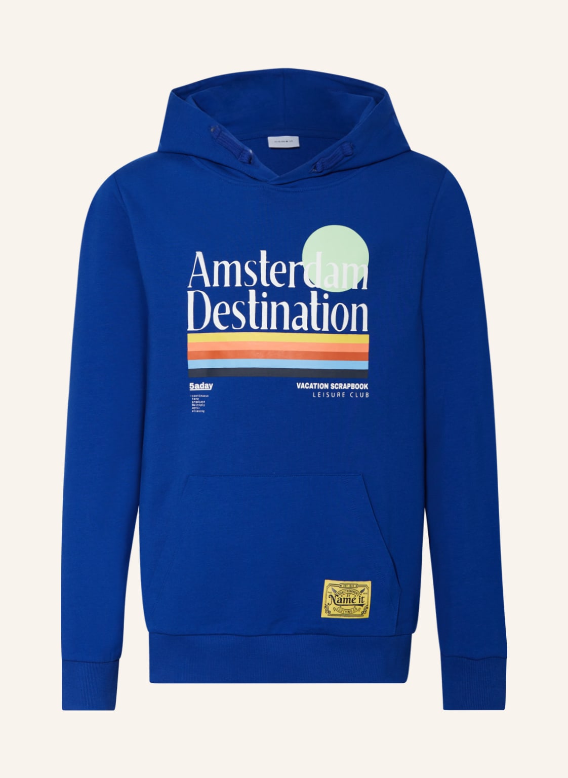 Image of Name It Hoodie blau